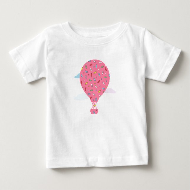 Rosa Luftballonger T Shirt (Framsida)