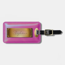Rosa Luggage Tag