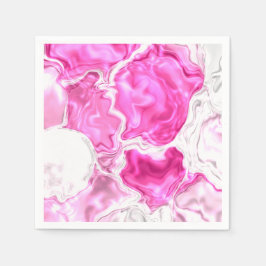 Rosa Luminiscens Pappersservett