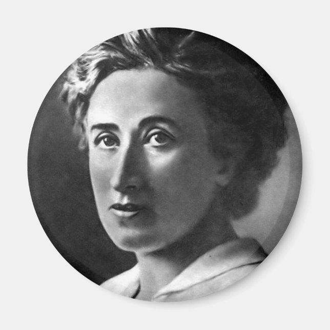 Rosa Luxemburg Magnet (Framsidan)