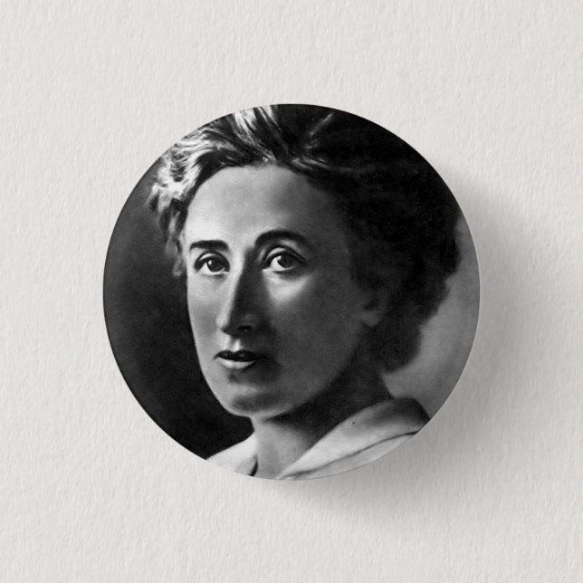 Rosa Luxemburg Pin Knapp (Framsida)