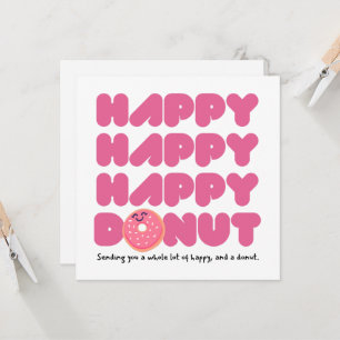 Rosa LYCKLIG LYCKLIG Donut Kort