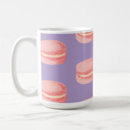 Rosa Macarons Kaffemugg