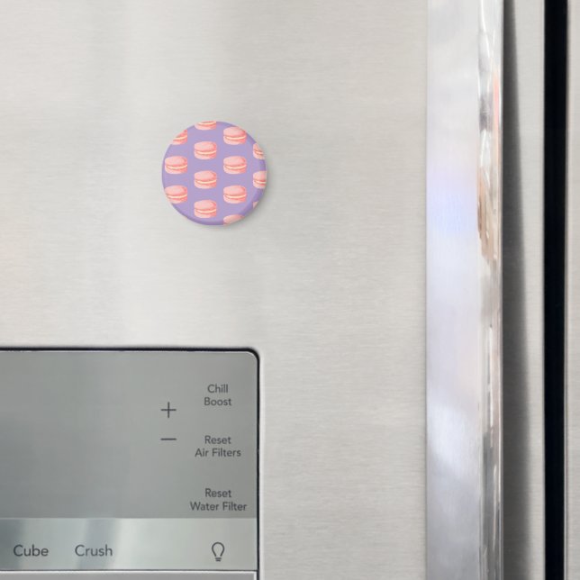 Rosa Macarons Magnet (In Situ (Fridge))