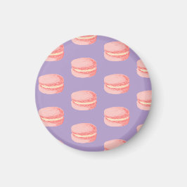Rosa Macarons Magnet