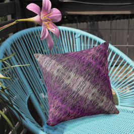 Rosa Magenta Boho Chic Abstrakt Dekorativ kudde