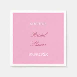 Rosa Magenta Möhippa Napkins Pappersservett