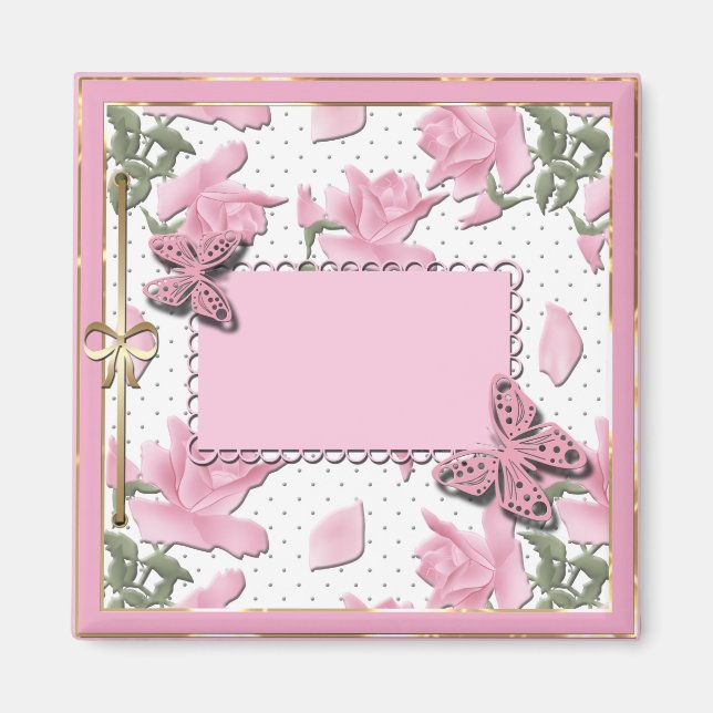 Rosa Magnet (Framsidan)