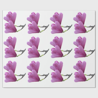 Rosa Magnolia-inslagspapper Presentpapper