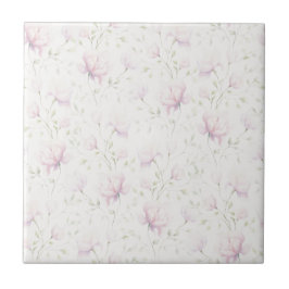 Rosa Magnolia Kakelplatta