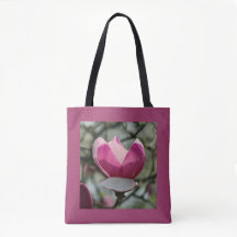 Rosa Magnolia Tote Bag