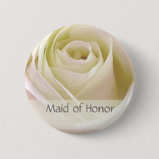 Rosa maid of honor för vitdubbla knapp