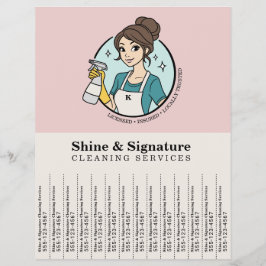 Rosa Maid Städservice Rivs Av Remsor Flyer