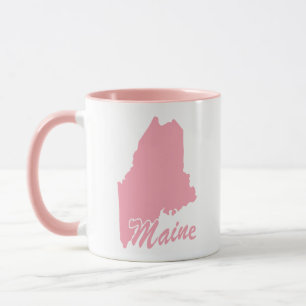 Rosa Maine-delstatlig kopp