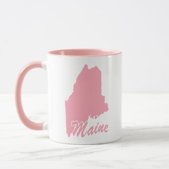 Rosa Maine-delstatlig kopp (Vänster)