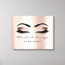 Rosa  Makeup Artist Beauty Studio Lash Canvastryck