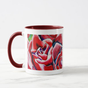 Rosa Makro ro Lycklig Mors dag mugg