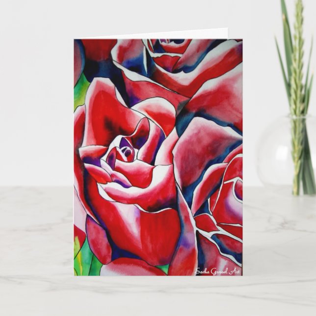 Rosa makro ro Mors dag-kort med dikt Kort (Framsida)