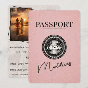 Rosa Maldivernas pass Spara datum Datumet