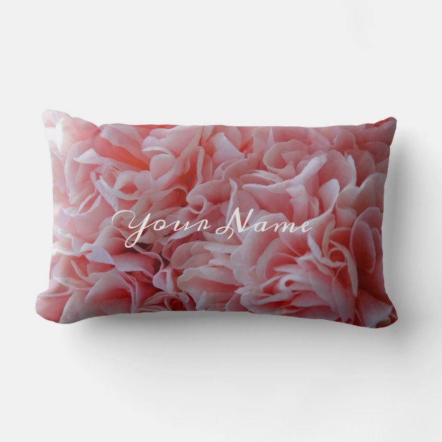 Rosa Mallow Lumbarkudde (Framsida)