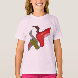 Rosa Mamma & Baby Dragon Barn T-Shirt
