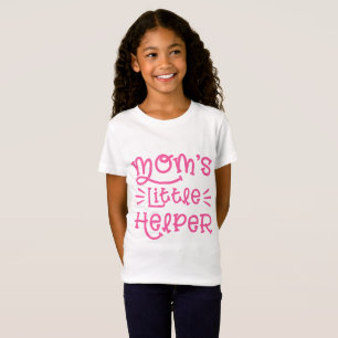 Rosa Mamma litet Helper Cute Hand har skrivit skri Tröja