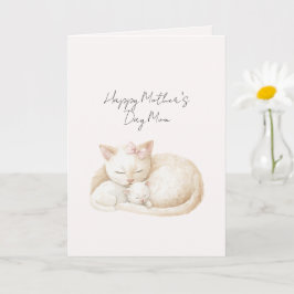 Rosa mamma mors dag katter kort
