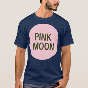 Rosa Måne TShirt T Shirt