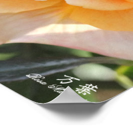 Rosa"Manyo"(万 葉) Poster