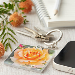 Rosa ‘Manyo’ [Acrylic Keychain]