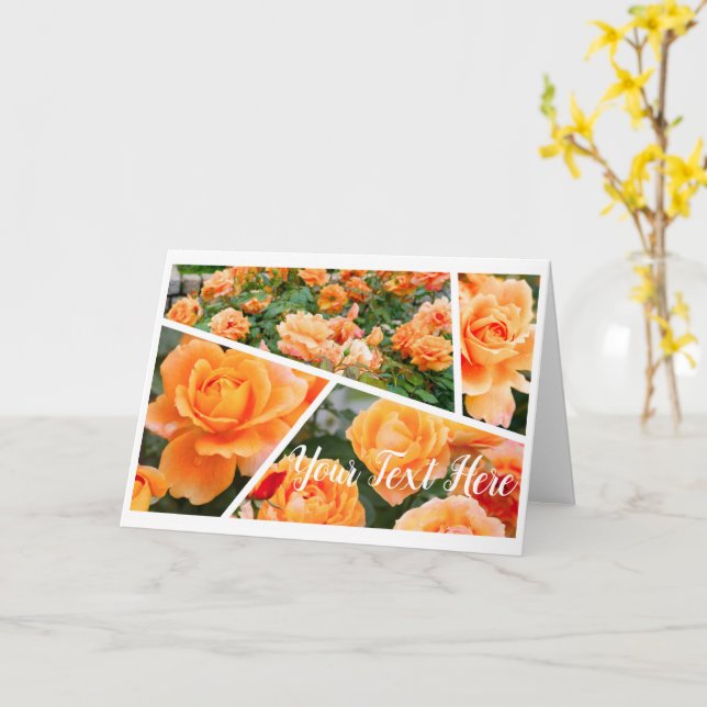 Rosa Manyo [Greeting Card] Kort (Gul blomma)