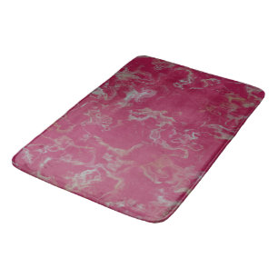 Rosa Marble abstrakt Badrumsmatta