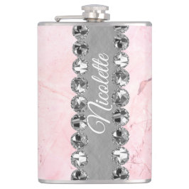 Rosa Marble Diamond Bling             Fickplunta