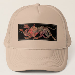 Rosa Marble Dragon Hat Keps