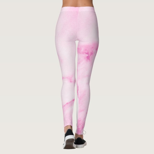 Rosa Marble Leggings (Baksida)