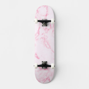Rosa Marble Mini Skateboard Bräda 18,7 Cm