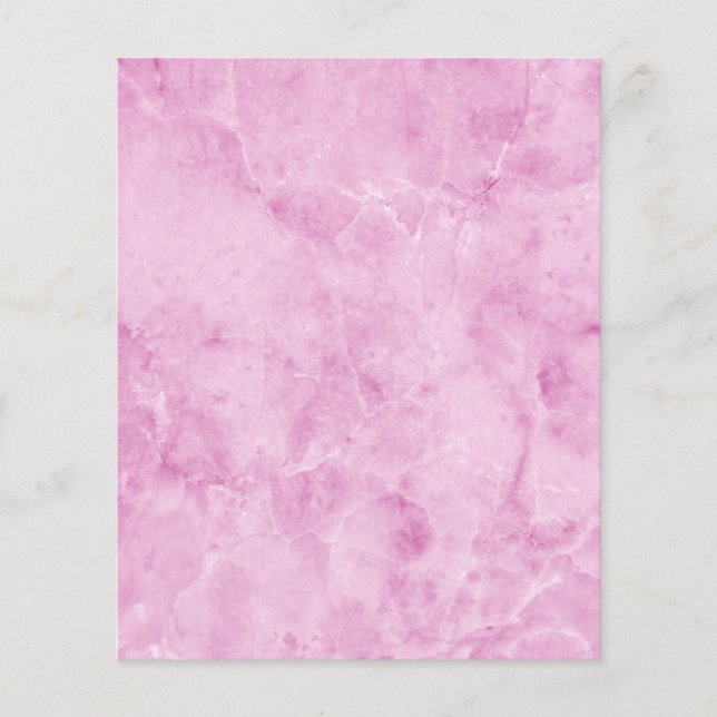 Rosa Marble Stone Scrapbook Papper (Framsida)