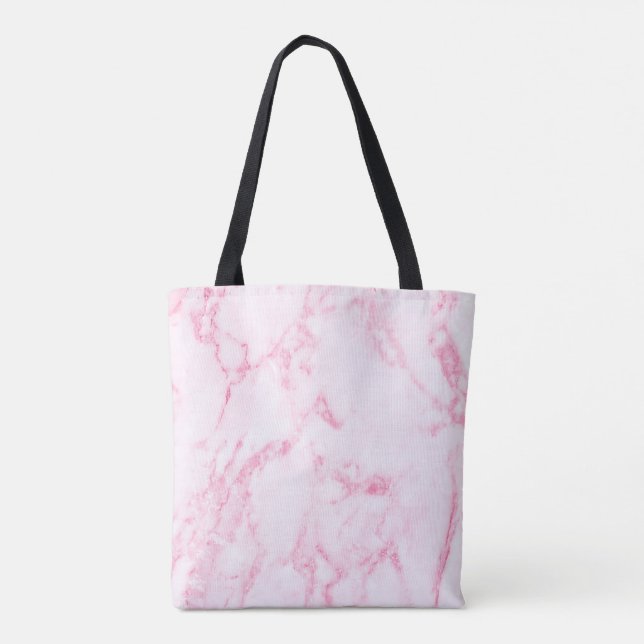 Rosa Marble Tygkasse (Baksida)