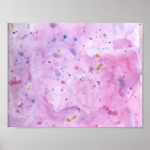 Rosa Marble Watercolor Splat