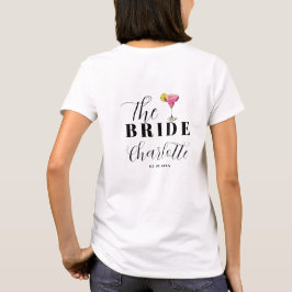 Rosa Margarita - Brudtjejens Sällskap Möhippa Fest T Shirt