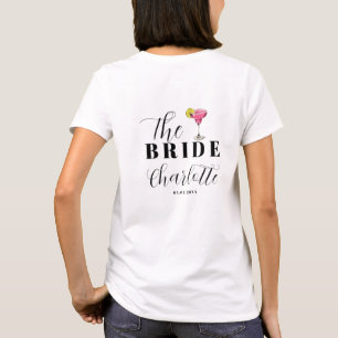 Rosa Margarita - Brudtjejens Sällskap Möhippa Fest T Shirt