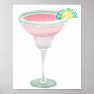 Rosa margarita poster