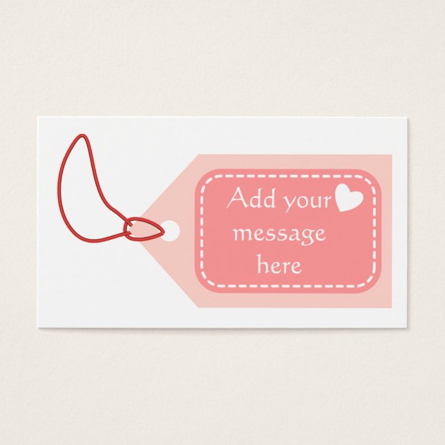 Rosa Märkre Visitkort (Framsidan)