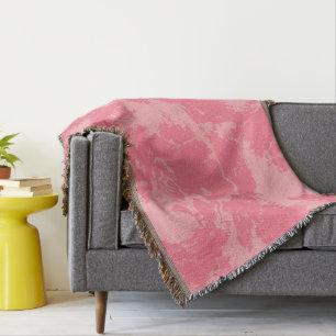 Rosa MarLED Cloud abstrakt Filt