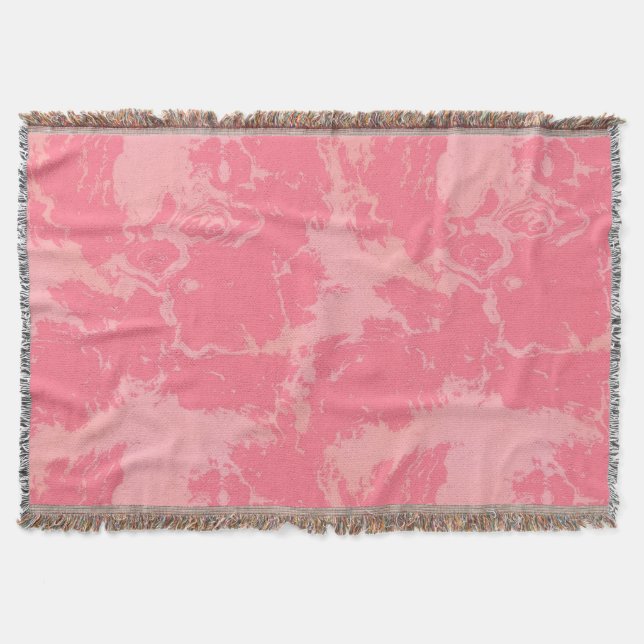 Rosa MarLED Cloud abstrakt Filt (Framsidan)