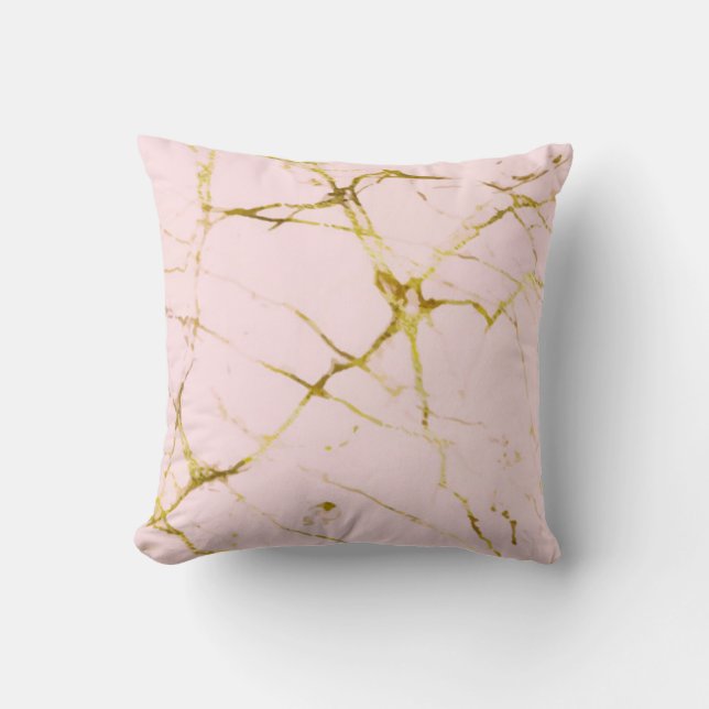 Rosa Marmor Kudde (Framsida)