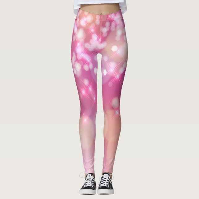 Rosa & Marshmallow Leggings (Framsida)