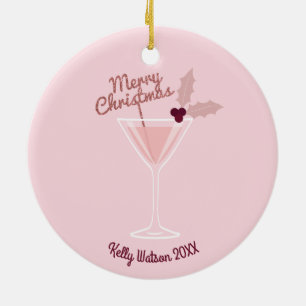 Rosa Martini jul Julgransprydnad Keramik