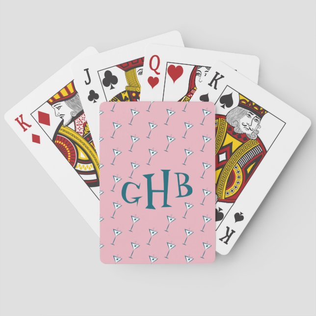 Rosa Martini Monogram Casinokort (Baksidan)