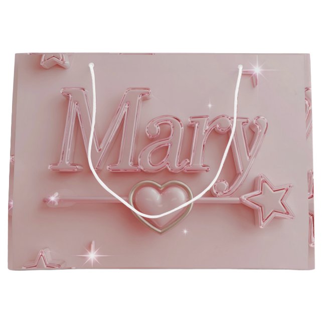 Rosa Mary Starry Gift Bag (Framsidan)